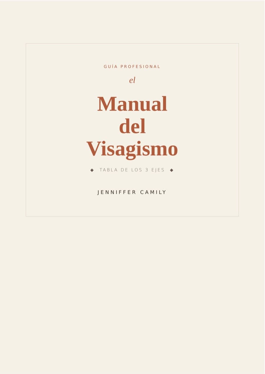 Portada del Manual del Visagismo en español